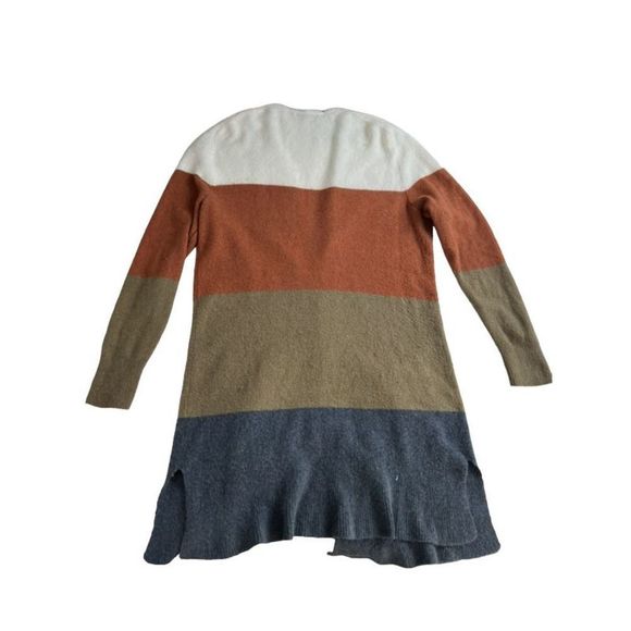 Madewell Kent Striped Cardigan Sweater in Coziest Large - Picture 2 of 8